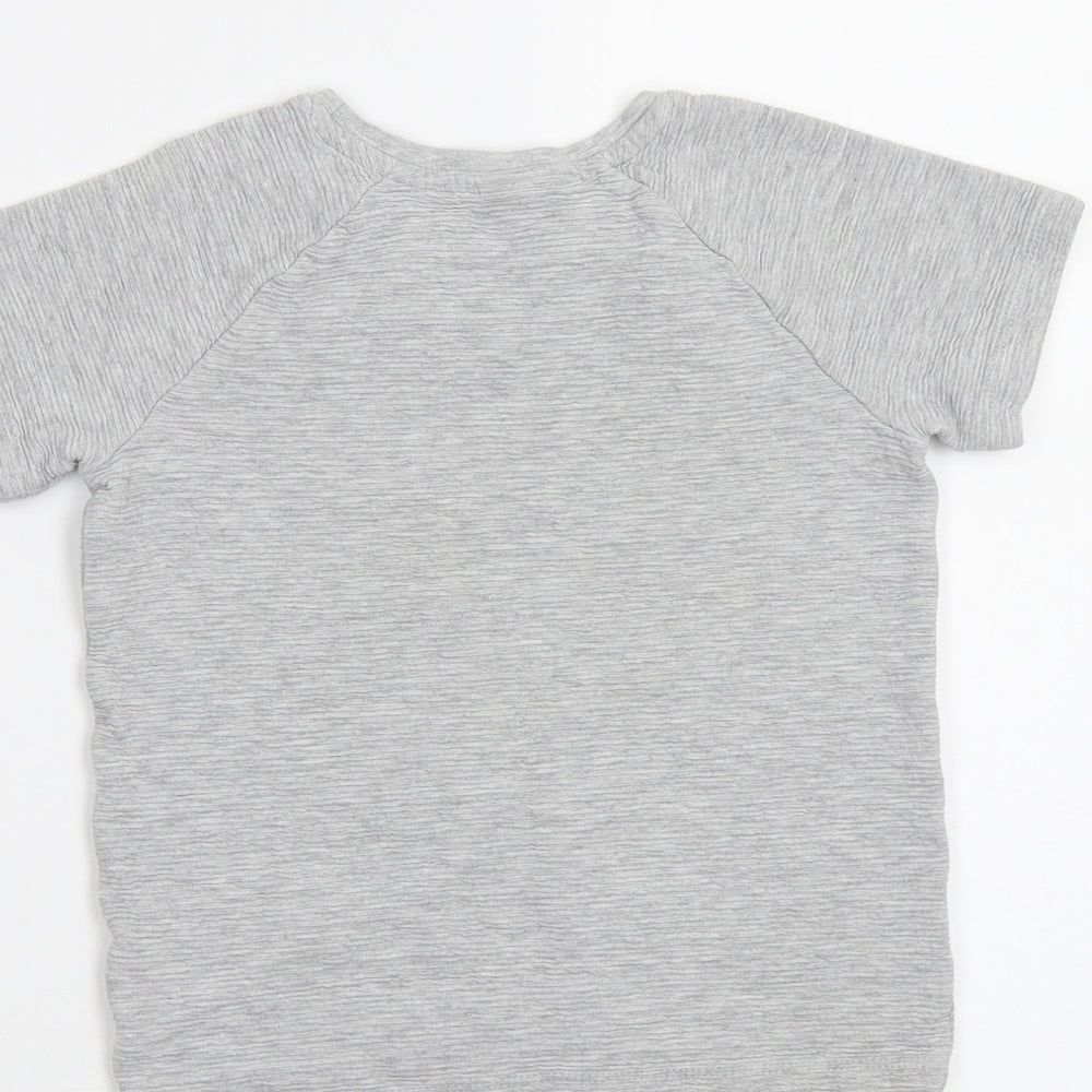 TU Girls Grey Basic T-Shirt Size 6 Years