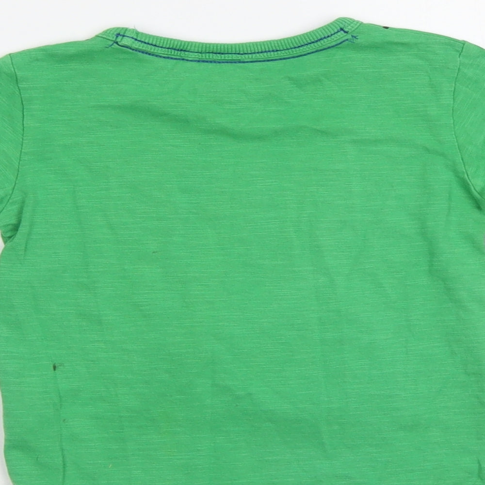 Next Baby Green Basic Polo Size 12-18 Months