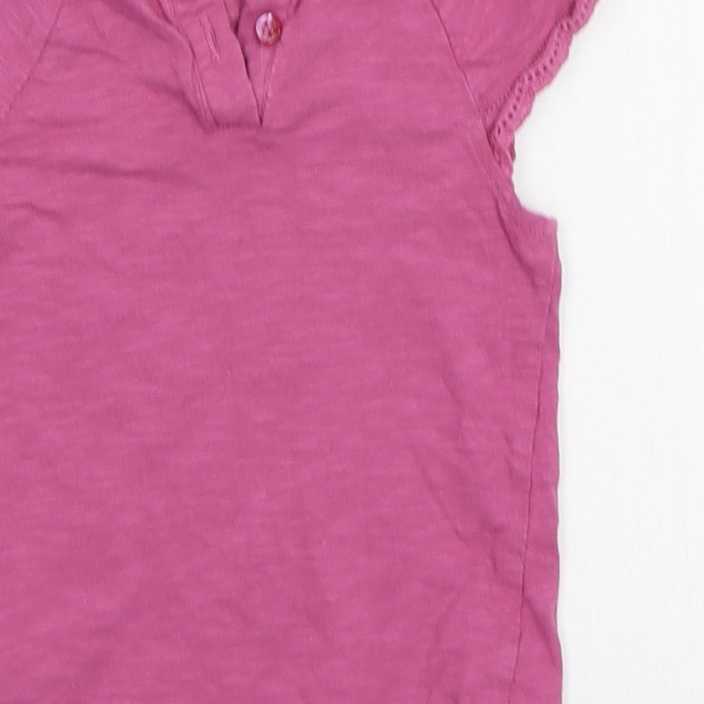 F&F Baby Pink Basic T-Shirt Size 12-18 Months - Heart