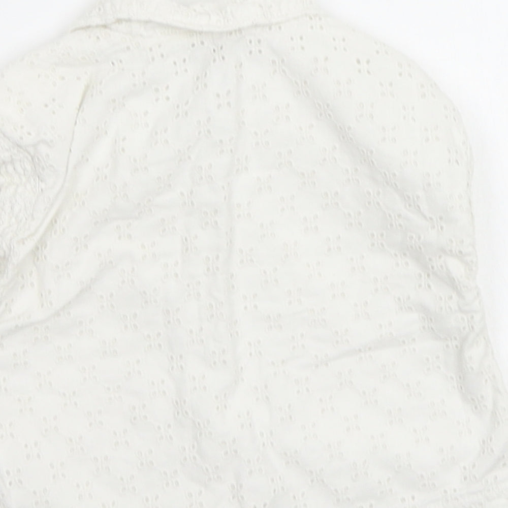 Next Baby White Basic Button-Up Size 12-18 Months