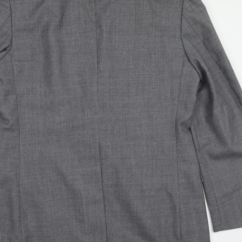 Marks & Spencer Mens Grey Jacket Blazer Size 40