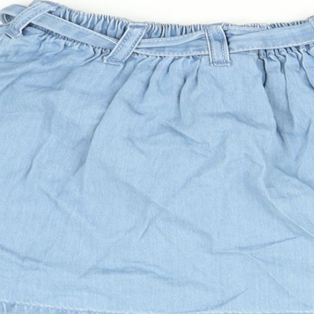 NEXT Girls Blue Skater Skirt Size 4-5 Years