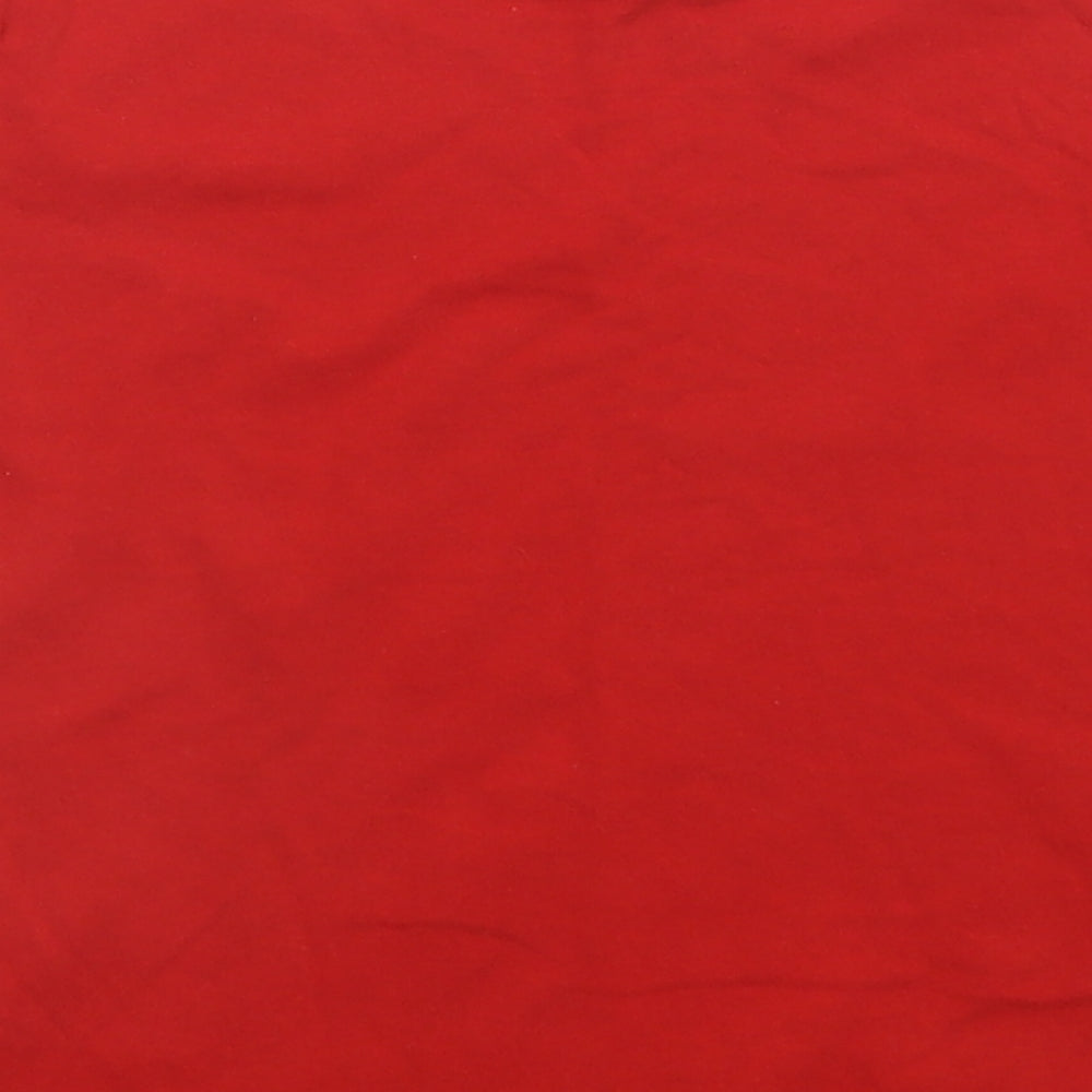 Matalan Boys Red Basic T-Shirt Size 5 Years