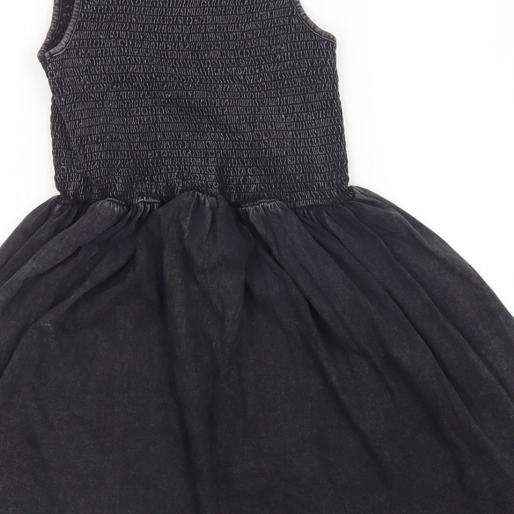 ASOS Womens Black A-Line Size 8