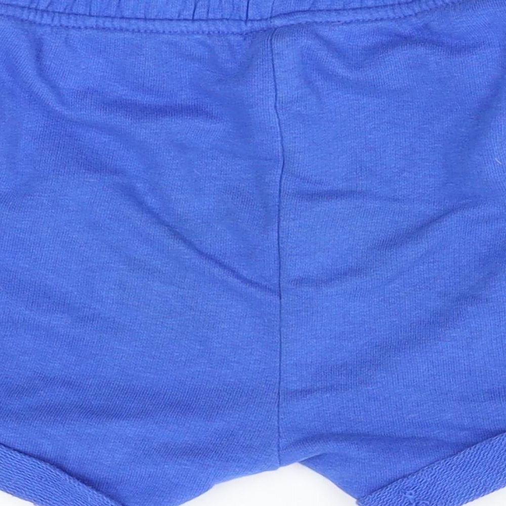 George Boys Blue Sweat Shorts Size 2-3 Years -