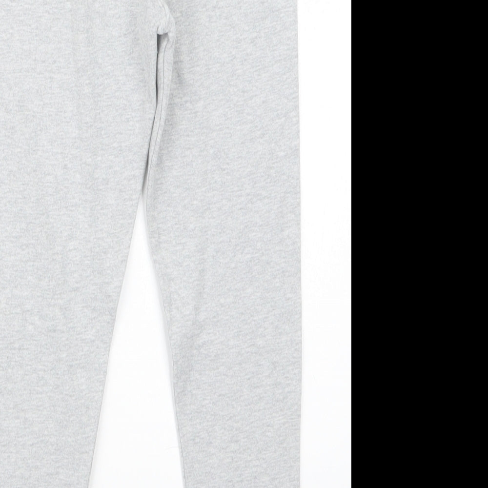 Marks & Spencer Girls Grey Carrot Trousers Size 6-7 Years