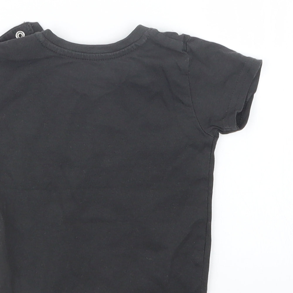 Primark Girls Grey Basic T-Shirt Size 3-6 Months