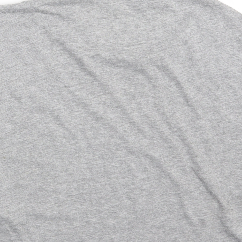 H&M Womens Grey Basic T-Shirt Size S