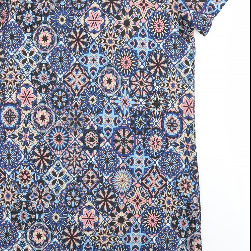 Emery Rose Womens Multicoloured Fair Isle Maxi Size M