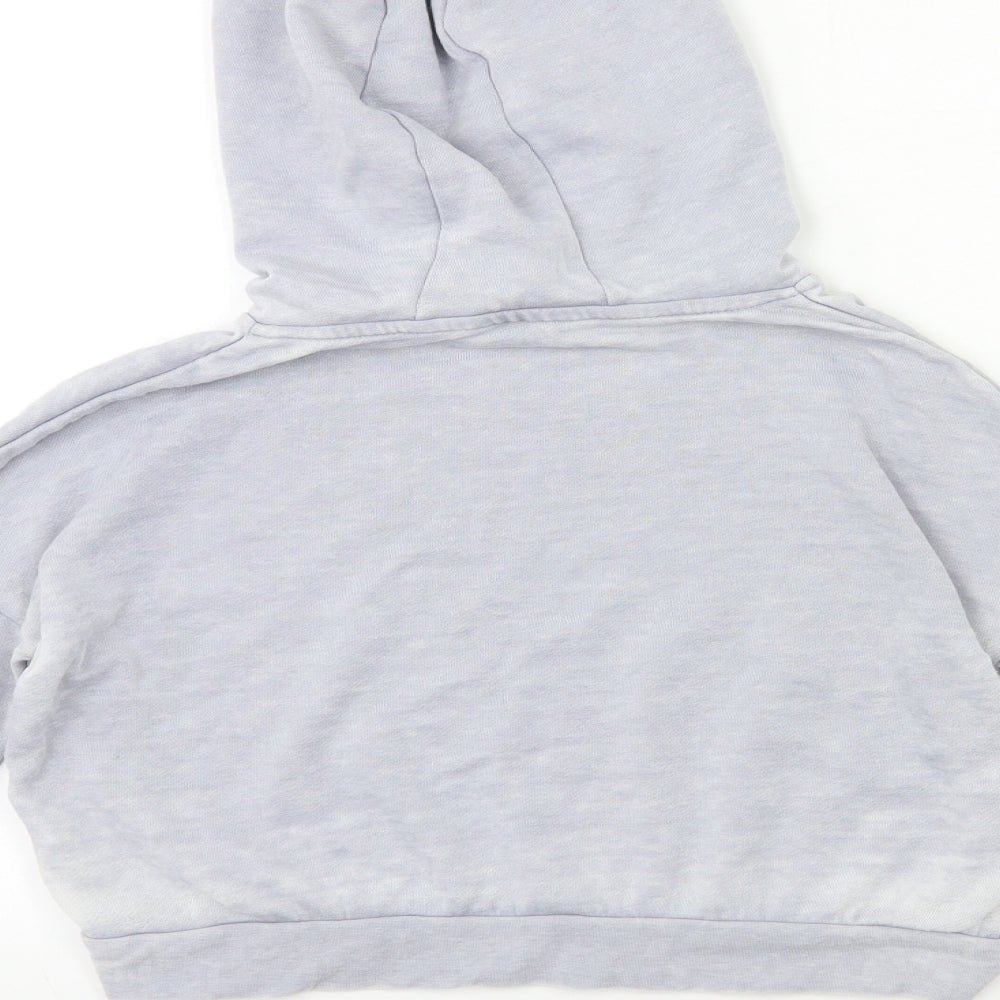 MISS EVIE Girls Grey Pullover Hoodie Size 9 Years