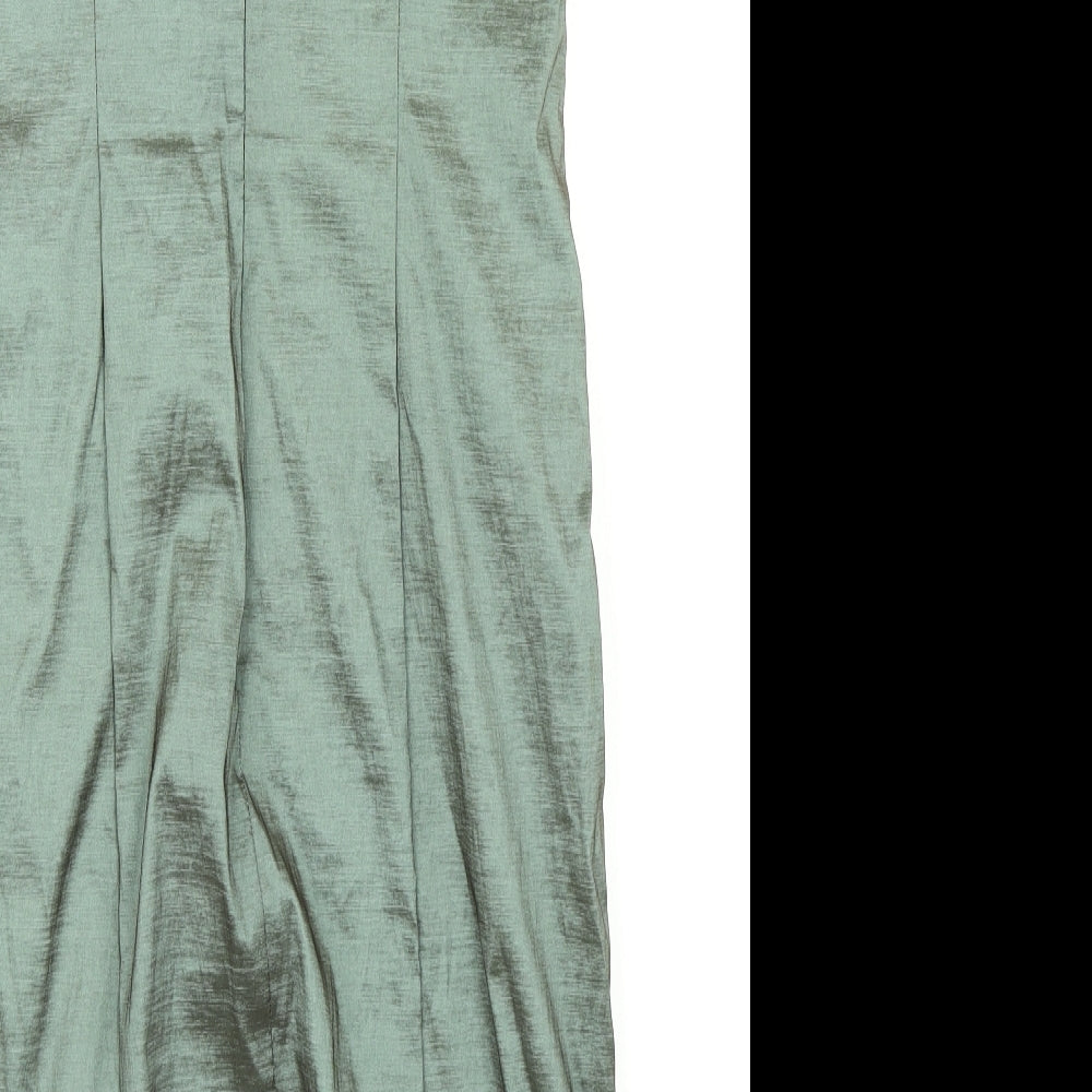 R&M Richards Womens Green A-Line Size 12