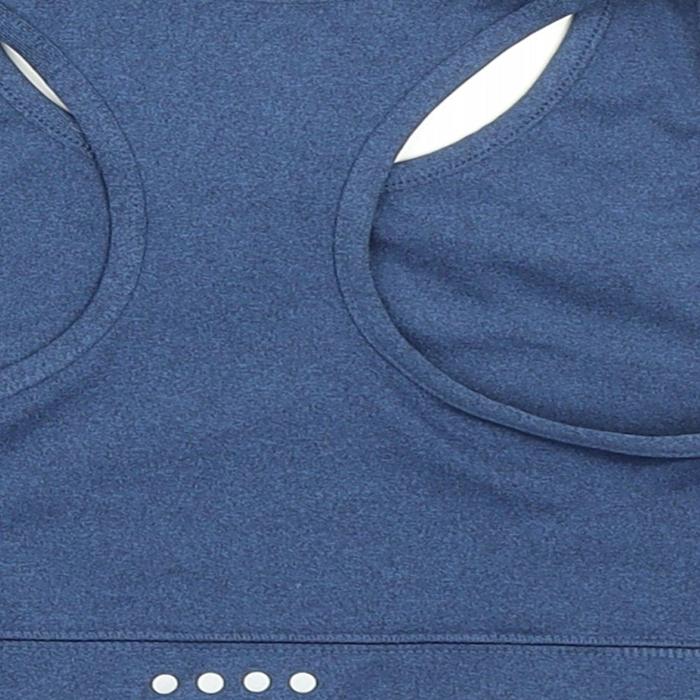 Souluxe Girls Blue Cropped Tank Size 10-11 Years