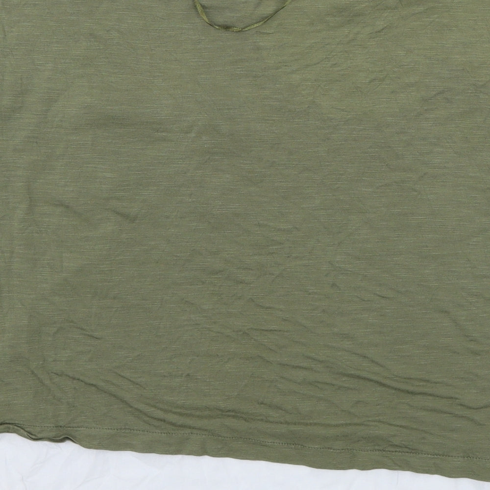 Atmosphere Womens Green Jersey Basic T-Shirt Size 12