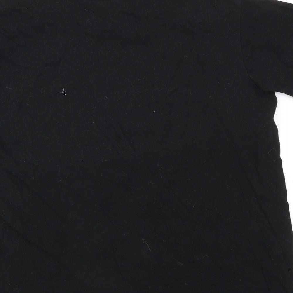 Club Boys Black Basic T-Shirt Size S
