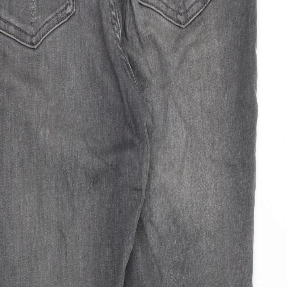 F&F Womens Grey Skinny Jeans Size 12 L28 in