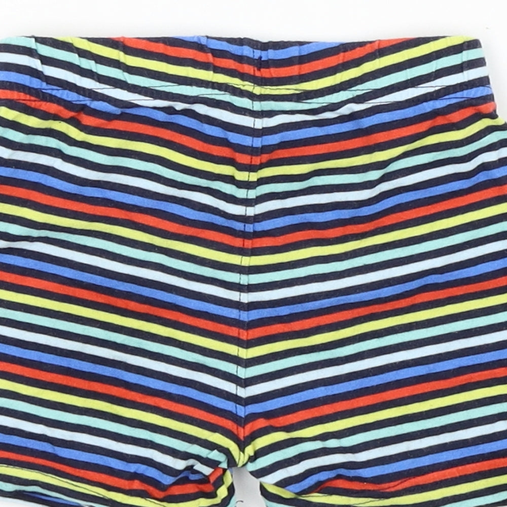 Gap Multicoloured Striped Jogger Trousers Size 12-18 Months