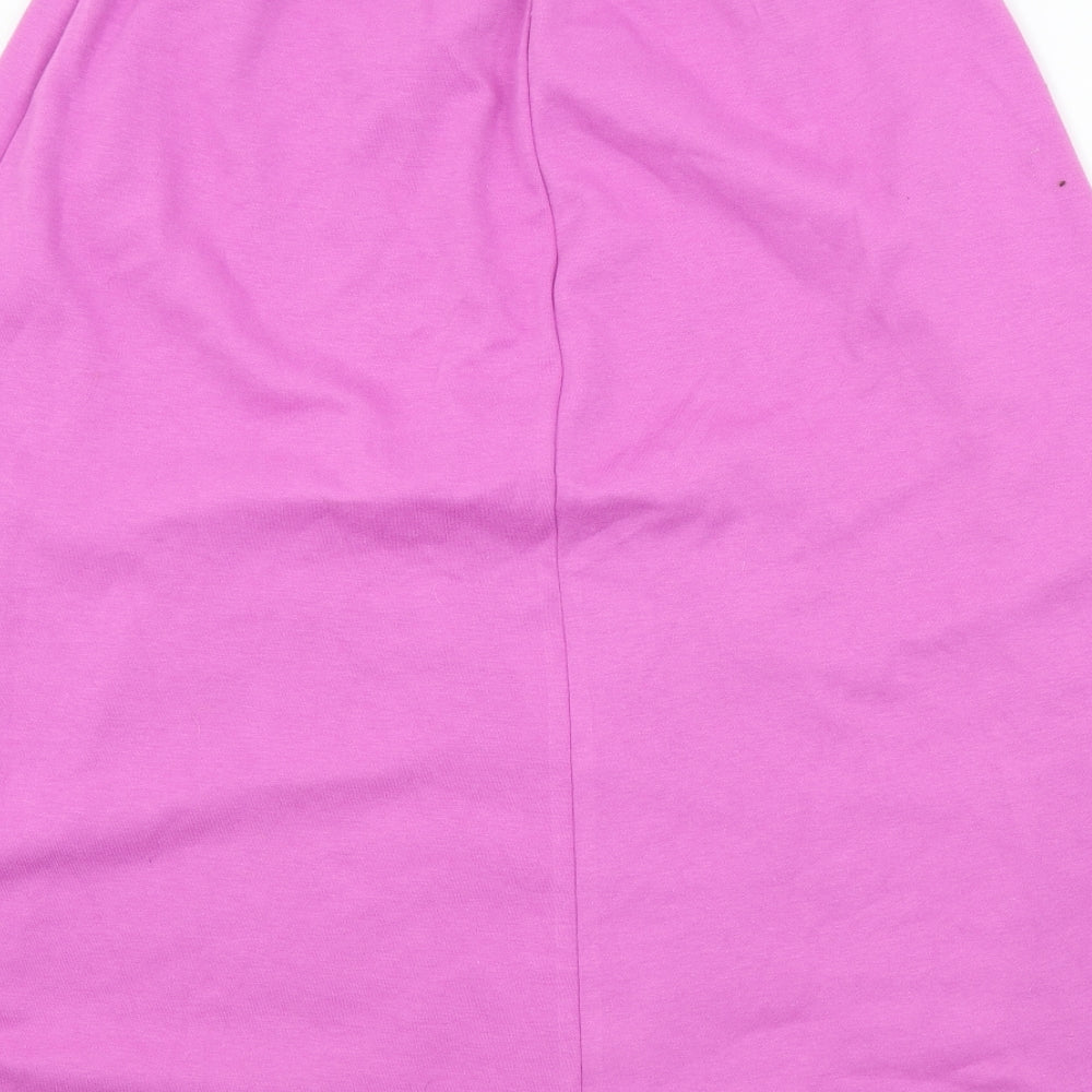 DMART Womens Pink Flare Skirt Size 10
