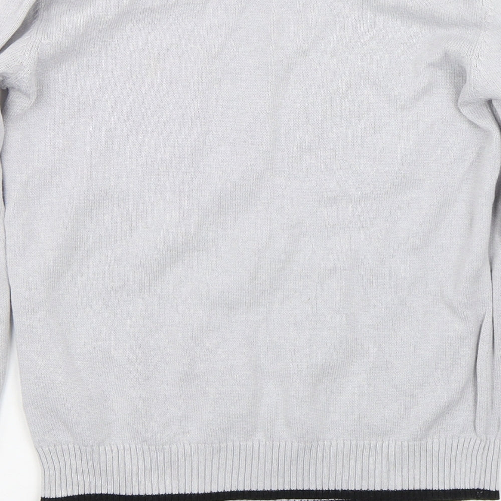 Pep&cp Boys Grey Pullover Jumper Size 7-8 Years