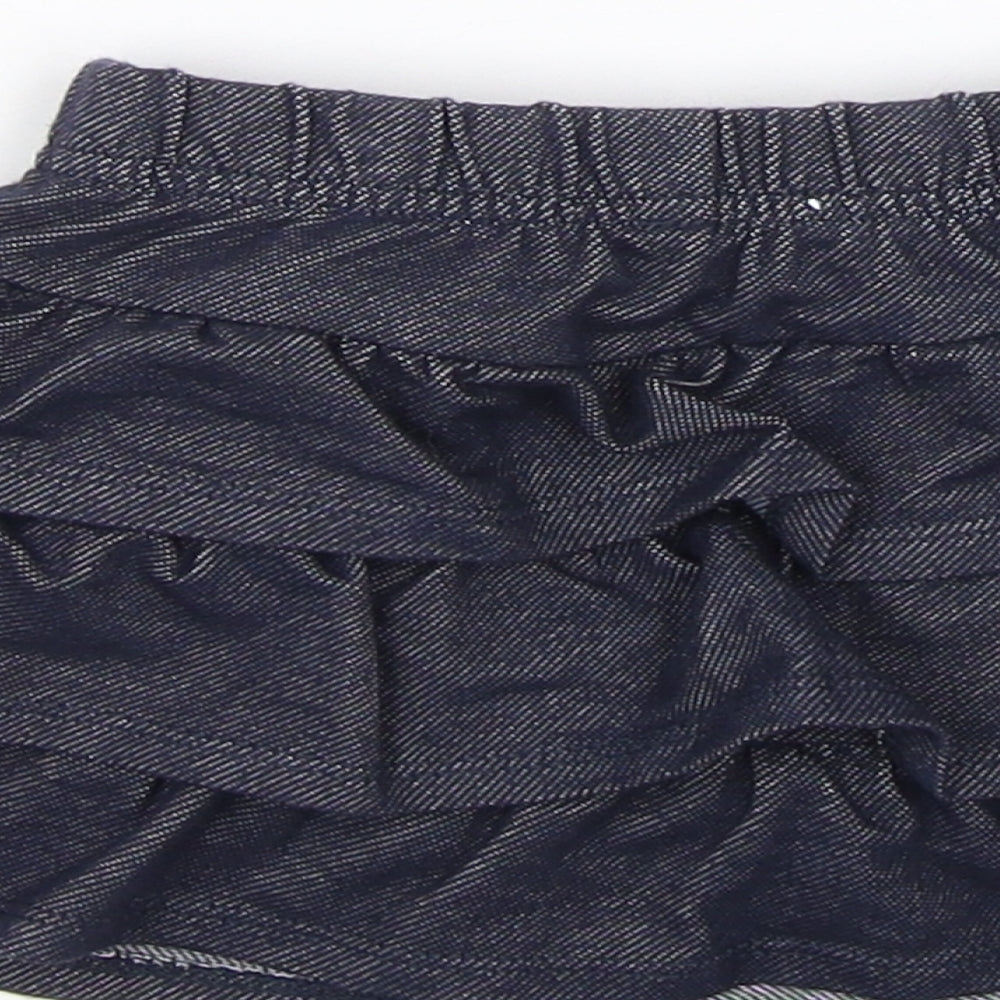 Garnanimals Girls Blue Flare Skirt Size 12 Months