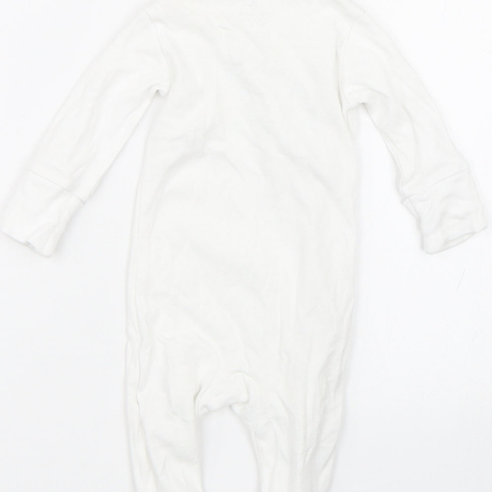 Next Baby White Babygrow One-Piece Size 0-3 Months - 0-1 Months