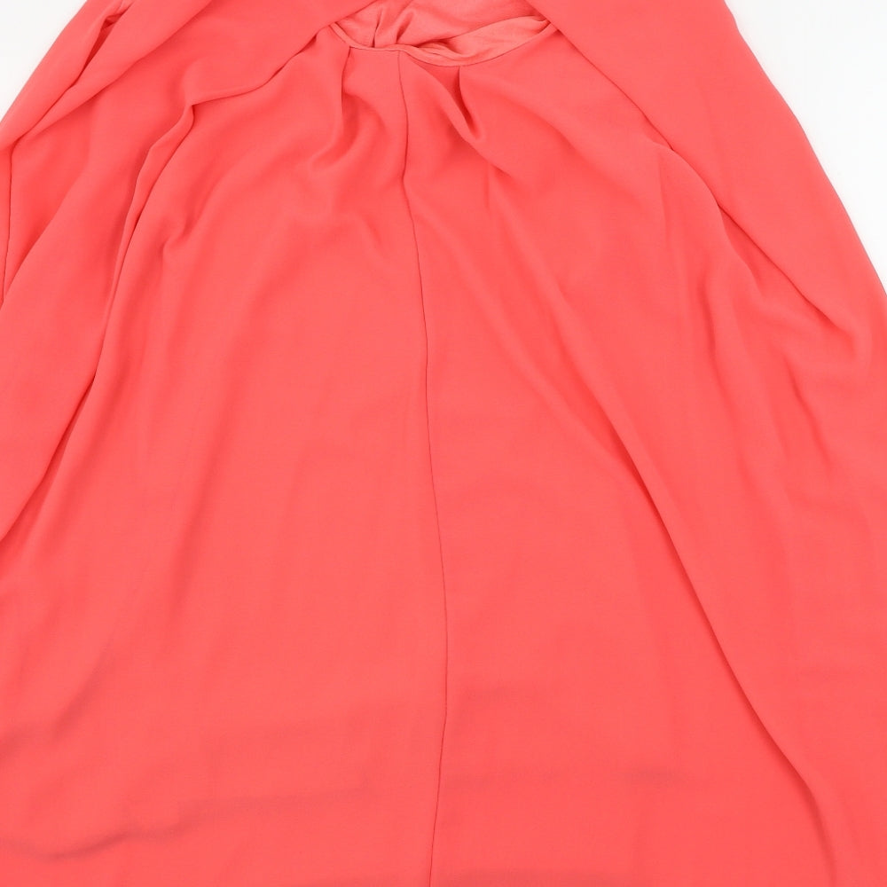 Quiz Womens Pink Basic Blouse Size L