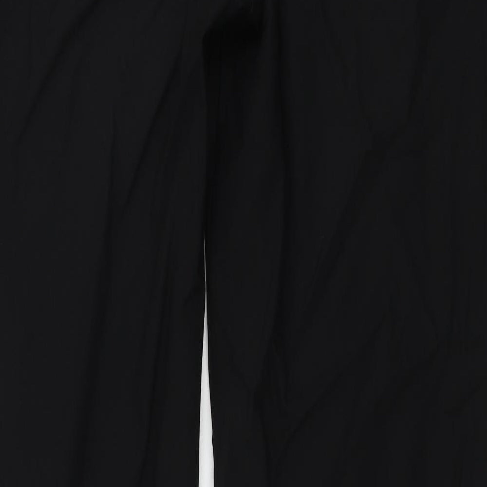 EVIE Womens Black Trousers Size 12 L29 in