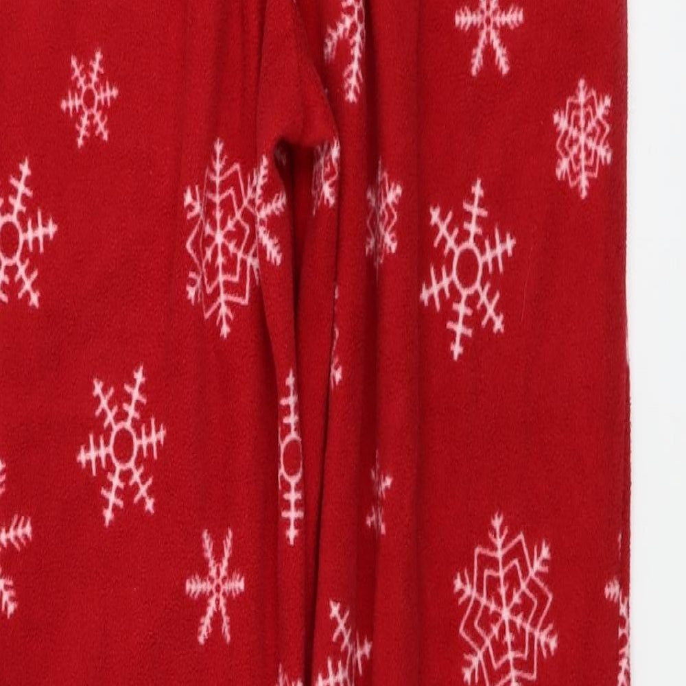Boux Avenue Womens Red Sweatpants Trousers Size M L27 in