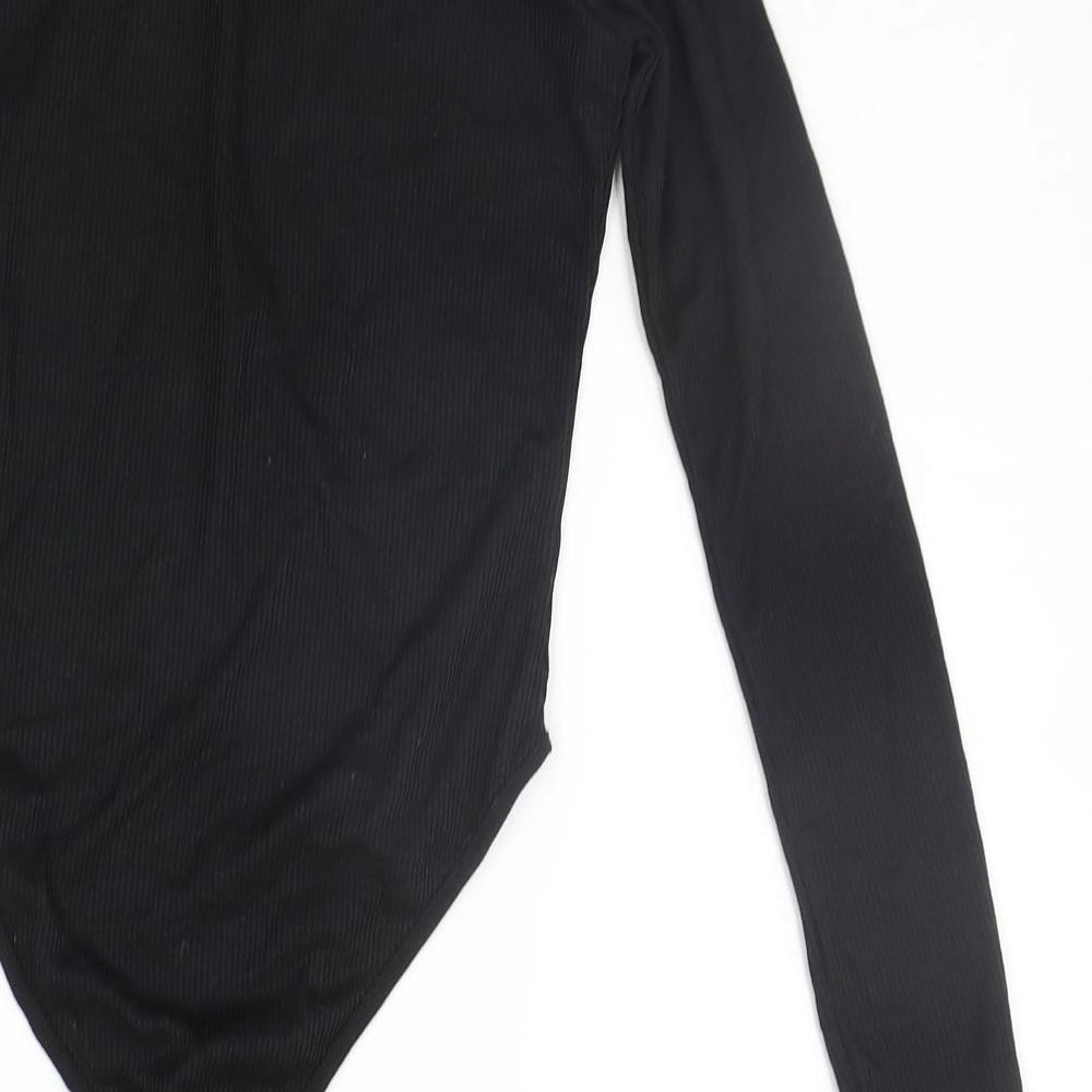 Boohoo Womens Black Jumpsuit One-Piece Size 8