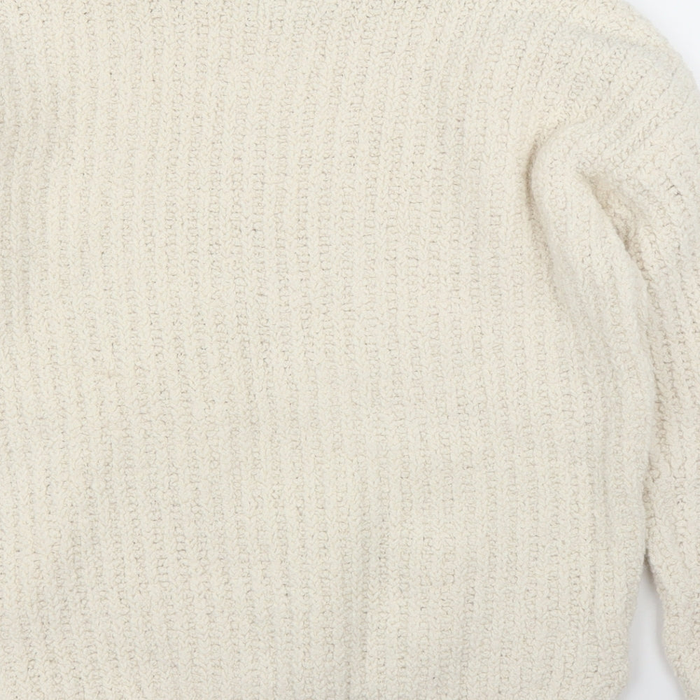 Papaya Womens Ivory Pullover Jumper Size S