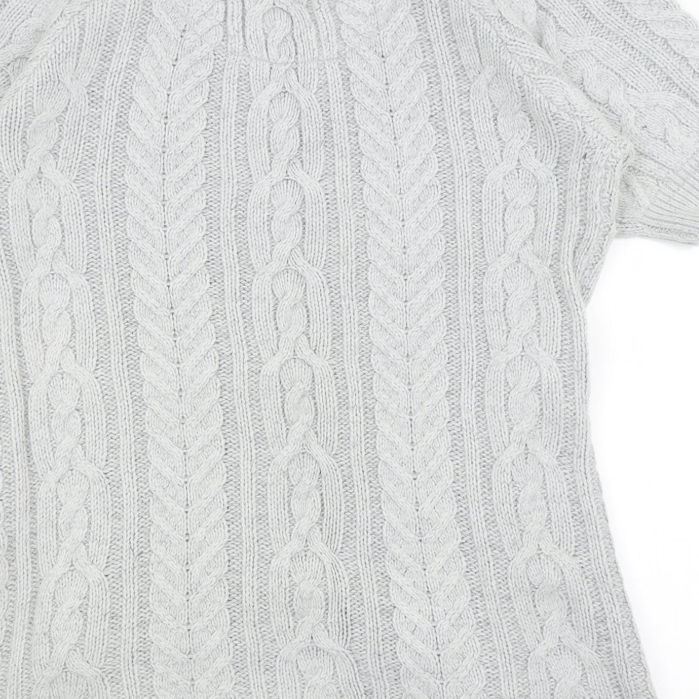 Savoir Womens Grey Cardigan Jumper Size M
