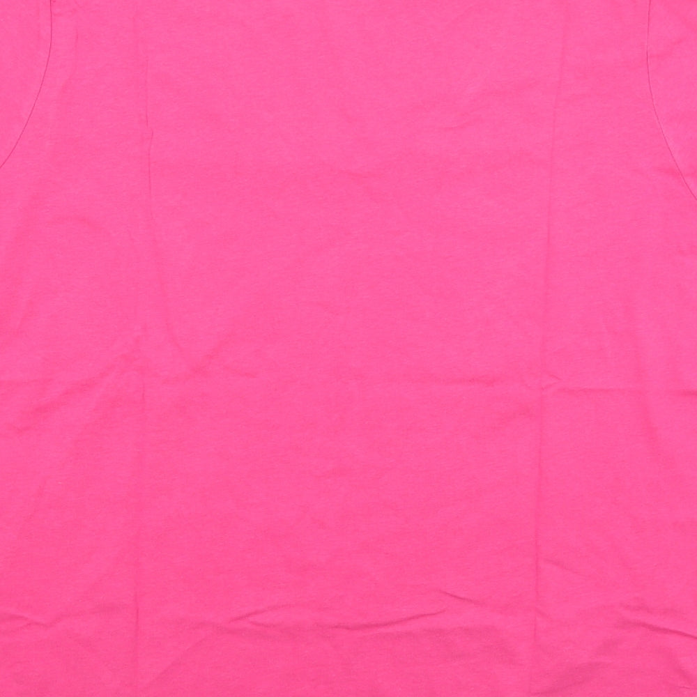Stedman Womens Pink Basic T-Shirt Size XL