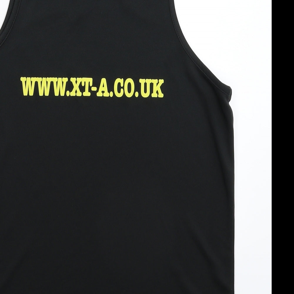 All We Do is Womens Black Basic Tank Size M