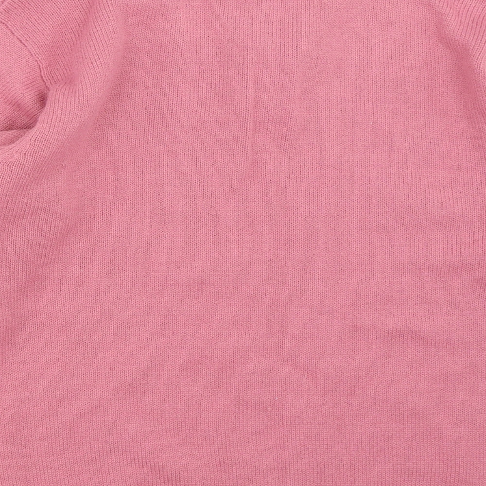 Nuggets Womens Pink Pullover Jumper Size M