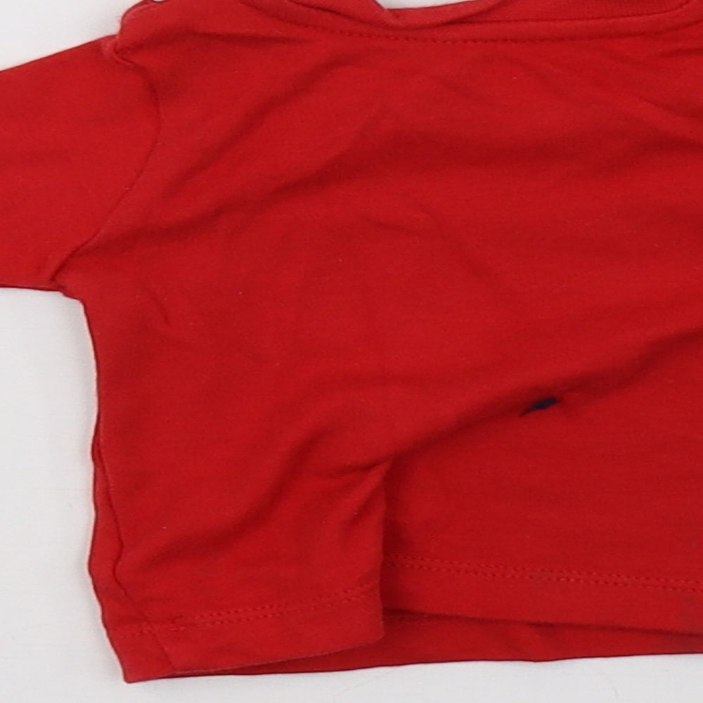 Matalan Baby Red Basic Casual Size 0-3 Months