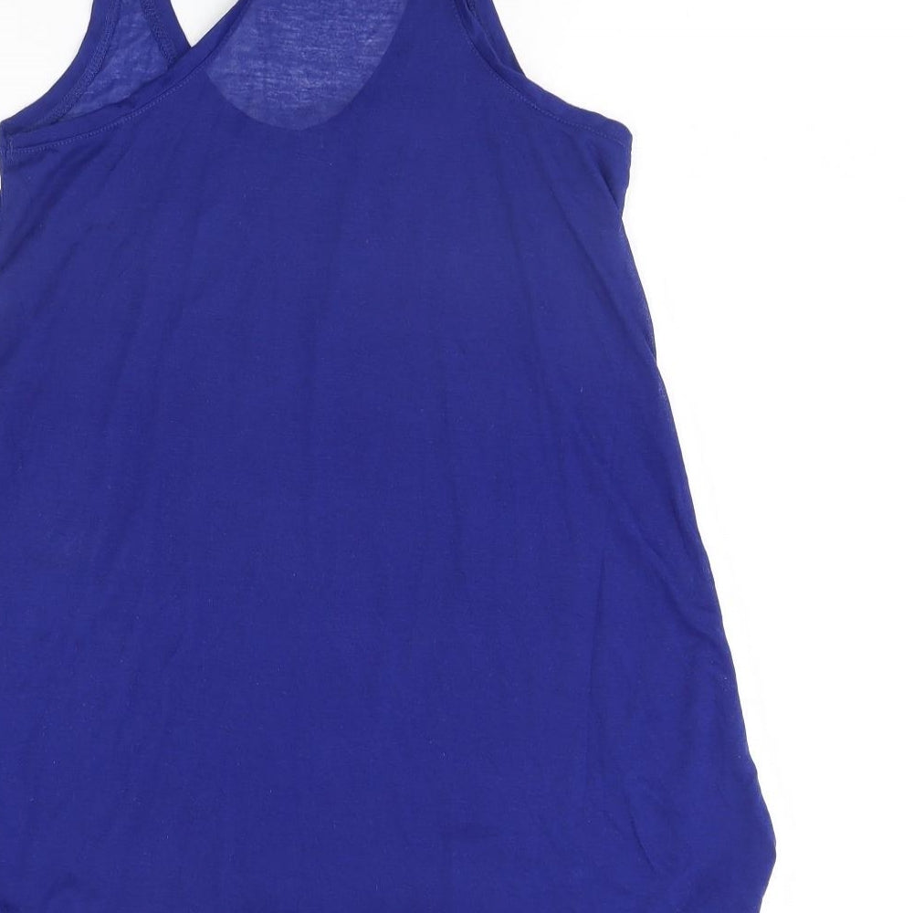 H&M Womens Blue Basic Tank Size XS