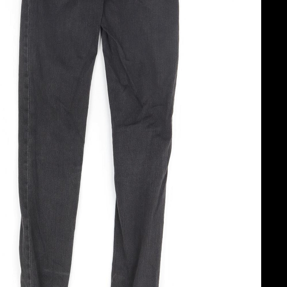 TU Girls Black Denim Skinny Jeans Size 12 Years