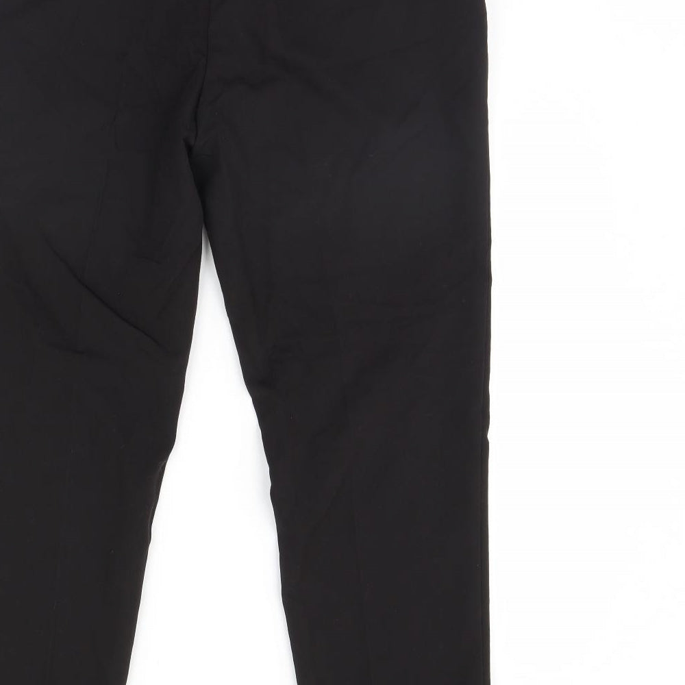 Dorothy Perkins Womens Black Dress Pants Trousers Size 12 L30 in