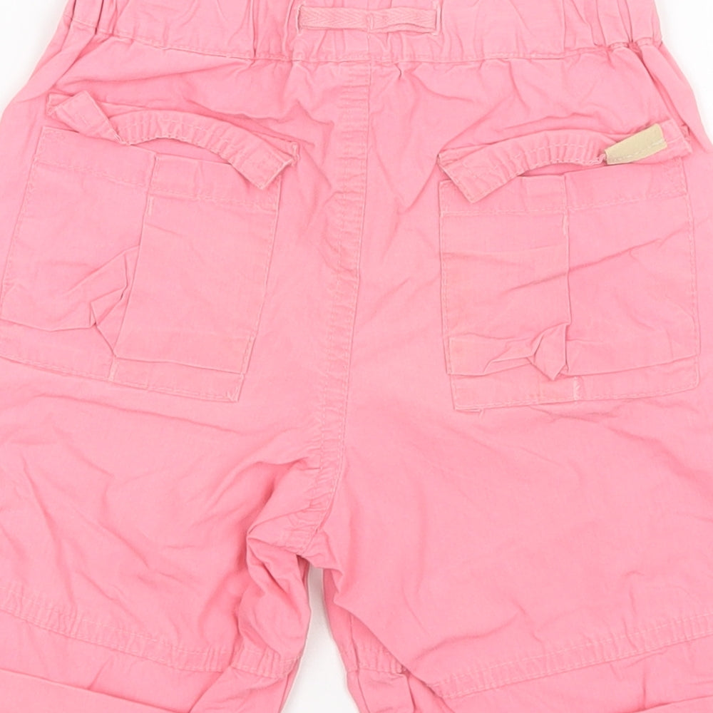 L.O.G.G Girls Pink Cargo Trousers Size 9-12 Months