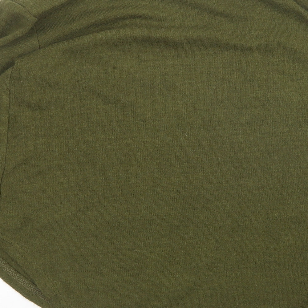 Preworn Womens Green Pullover Jumper Size M