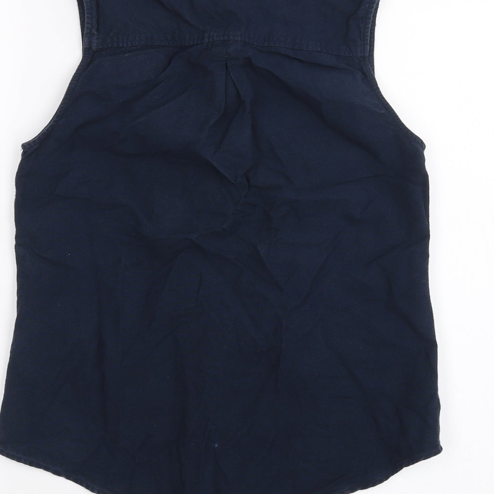 Jack Wills Boys Blue Basic Button-Up Size 4 Years