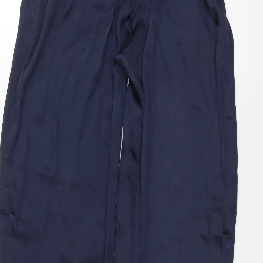 Preworn Womens Blue Trousers Size 10 L28 in
