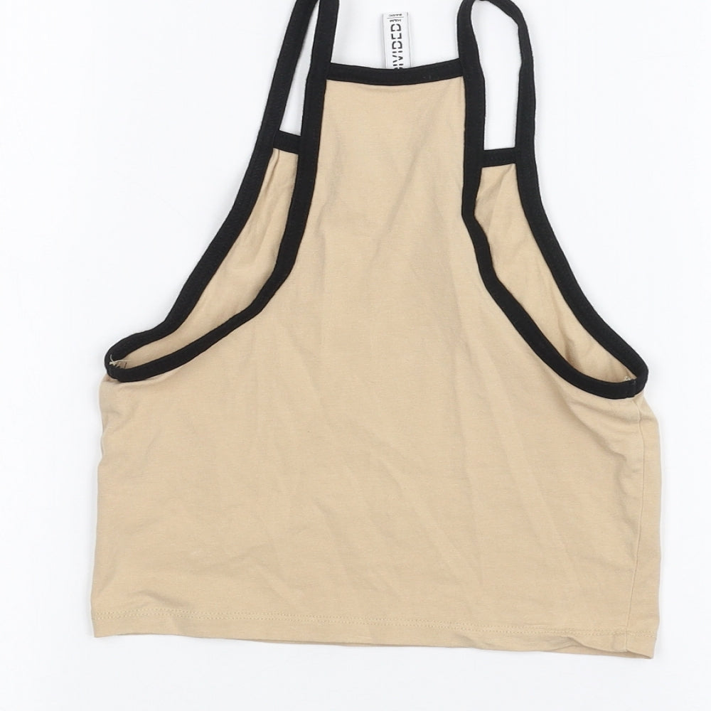 H&M Womens Brown Basic Tank Size XS
