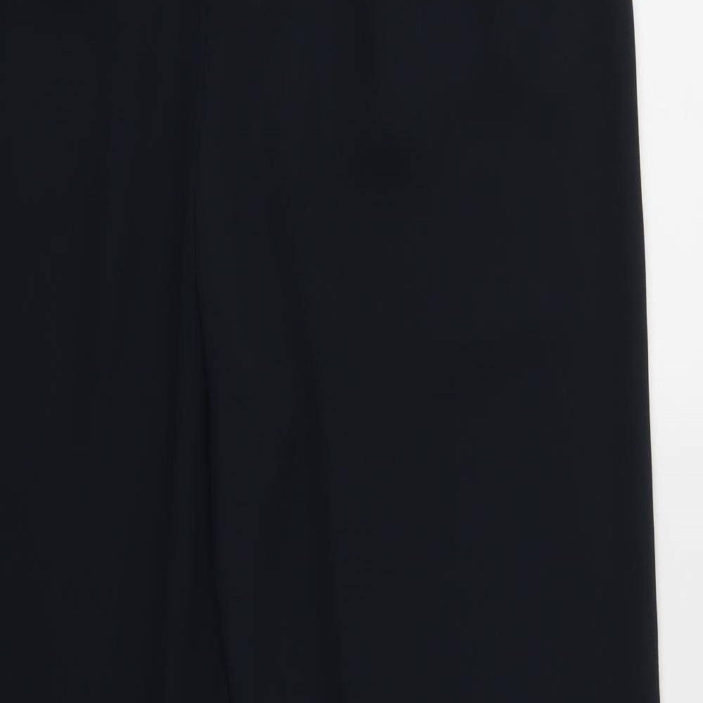 Sixth Sense Womens Blue Trousers Size 16 L28 in - Elastic Waist Band