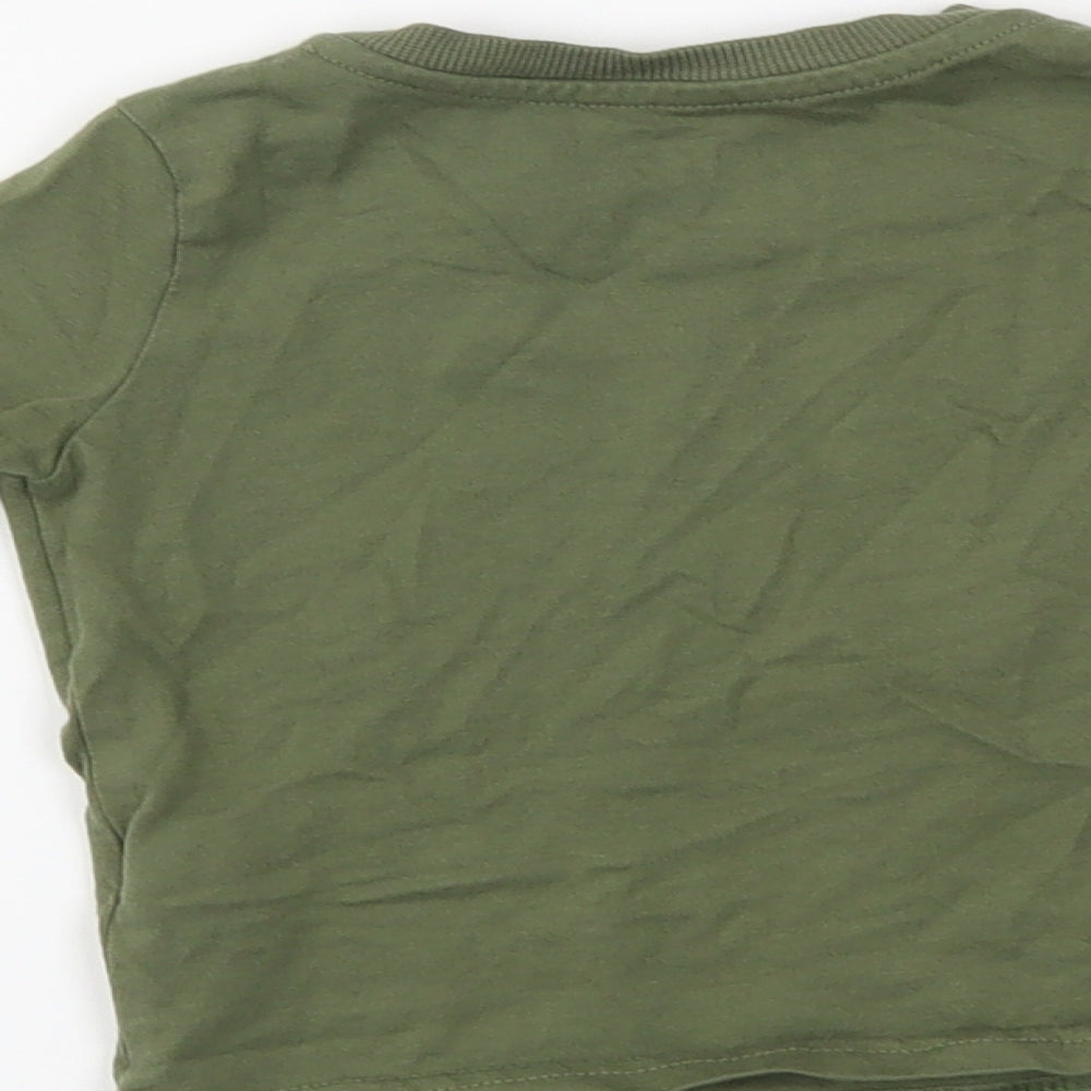 F&F Baby Green Basic T-Shirt Size 9-12 Months