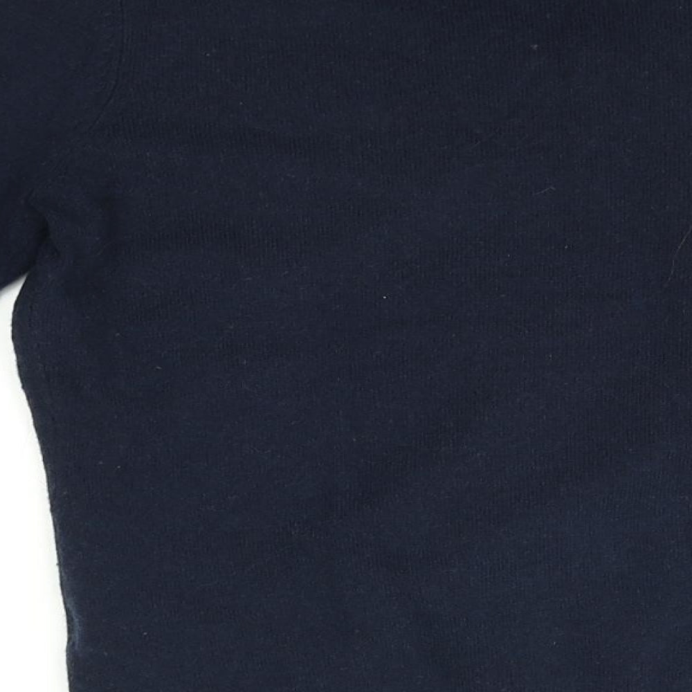 He Loves me He Loves me not Womens Blue Pullover Jumper Size 10