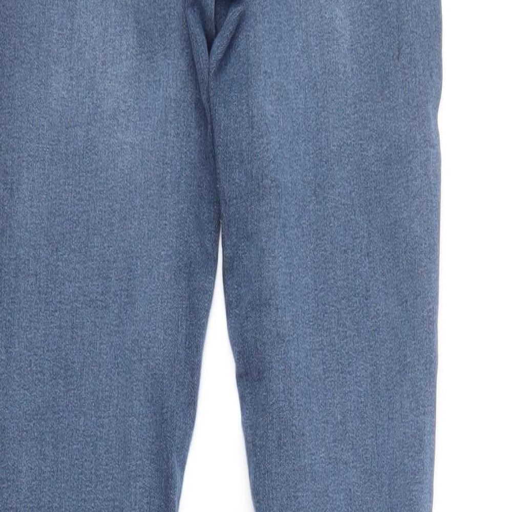 Jack Wills Womens Blue Straight Jeans Size 30 in L34 in