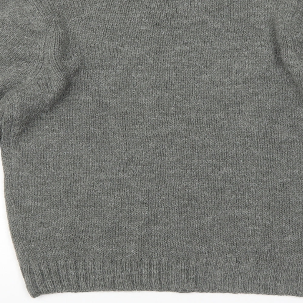 Abcd R Boys Grey Pullover Jumper Size 12 Years