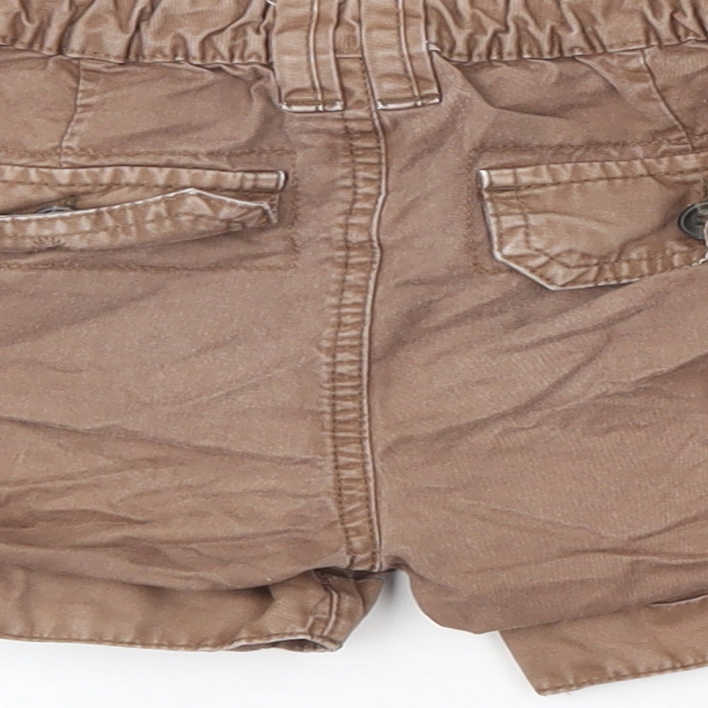FG4 Boys Brown Cargo Shorts Size 2-3 Years