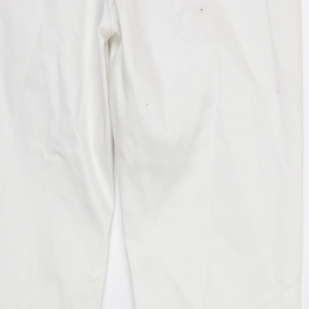 denim co Womens White Jegging Jeans Size 12 L29 in -