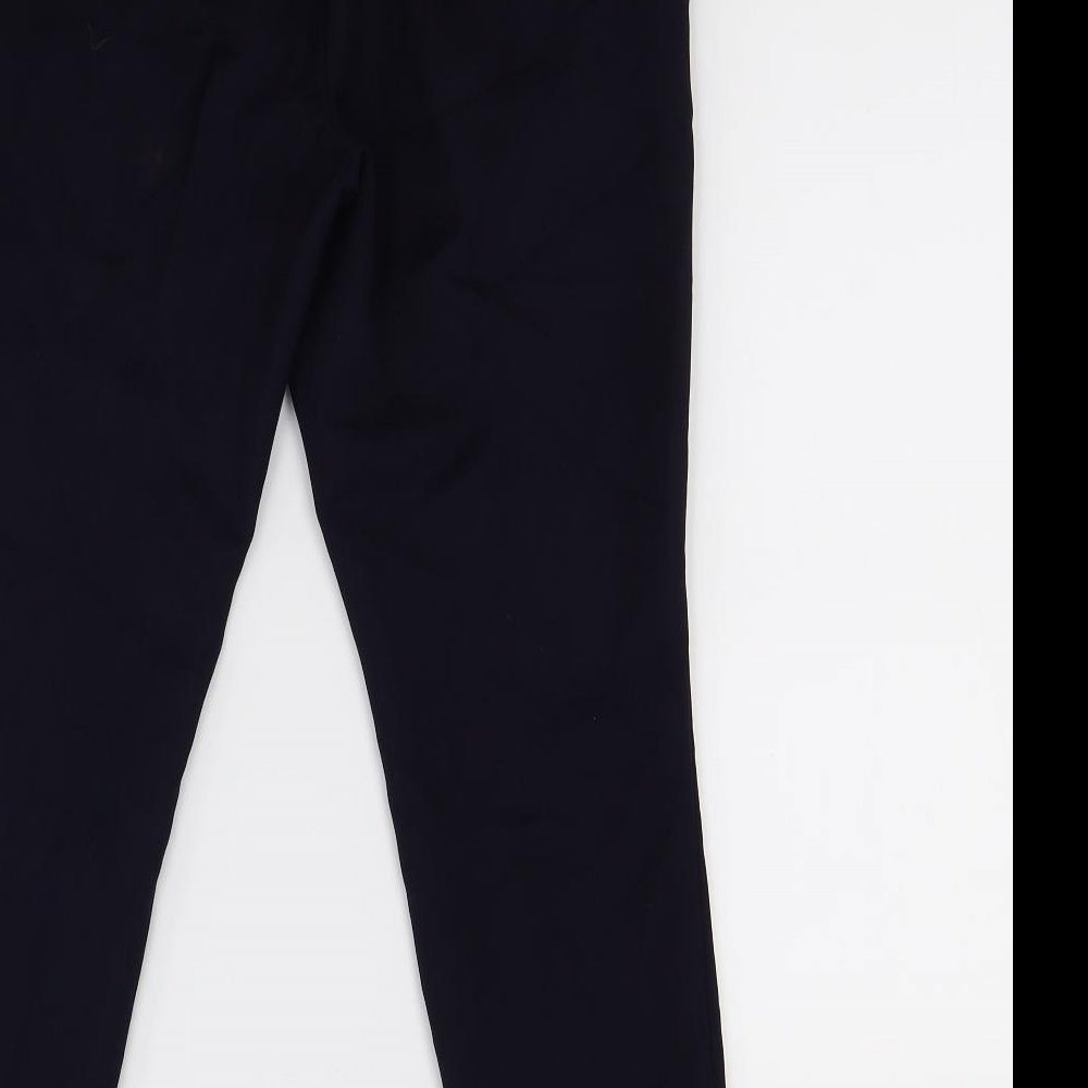NEXT Womens Blue Trousers Size 10 L27 in